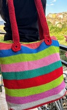 Grande borsa fatta a mano