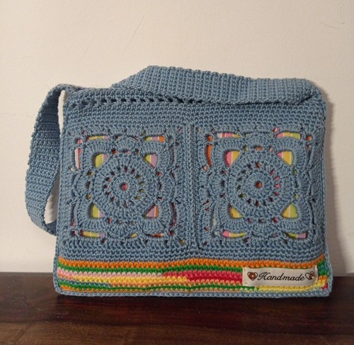 Borsa tracolla fatta - borsa, mano