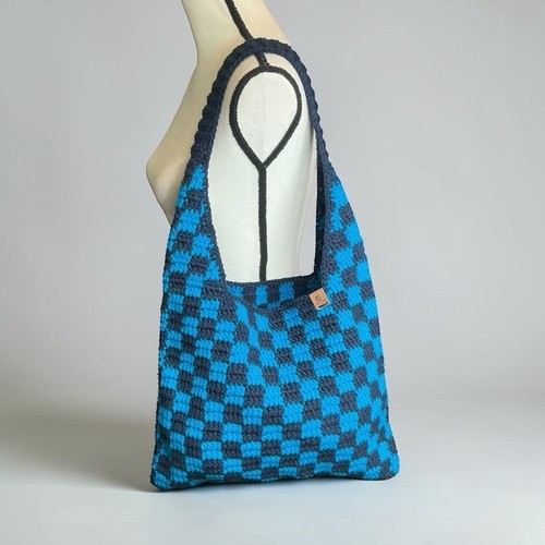 Borsa tracolla all uncinetto - a,
