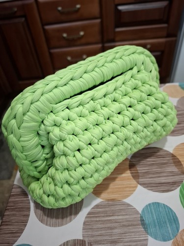 Borsa clutch all uncinetto - borsa, all'uncinetto