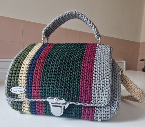 Borsa donna fatta mano - borsa,