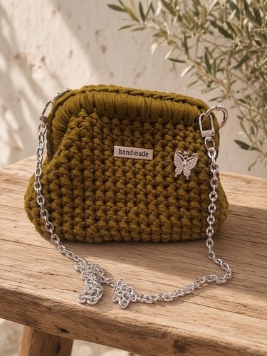 Borsa clutch all - clutch, all'uncinetto