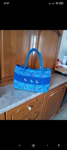 Borsa artigianale fatta mano - artigianale, a