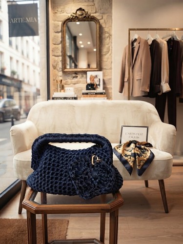 Borsa elegante all - , uncinetto