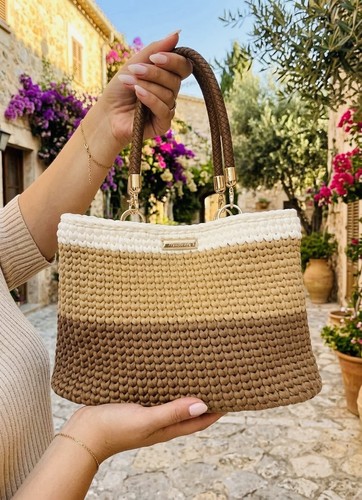 Borsa donna fatta mano - donna,