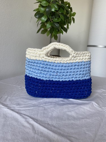 Borsa clutch all uncinetto - borsa, all'uncinetto