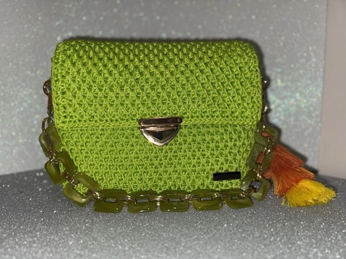 Borsa all uncinetto fatta - borsa, a