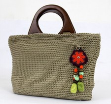 Borsa Beige Fatta a Mano