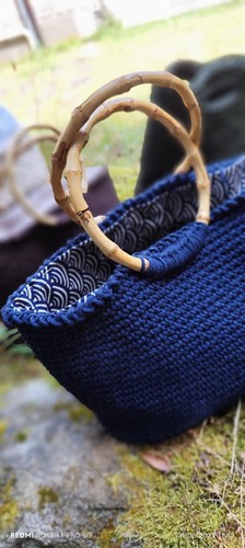 Borsa all uncinetto fatta - borsa, all'uncinetto