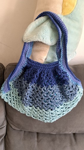 Borsa all uncinetto handmade - borsa,